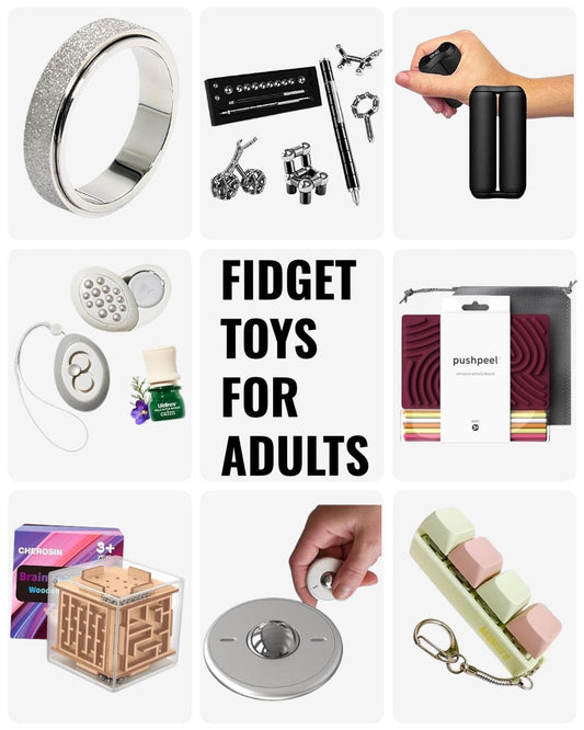 Adulting is Hard: Find Your Focus (and Sanity) with Fidget Toys