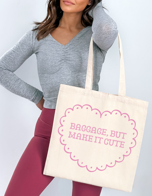 Baggage But Make It Cute Tote