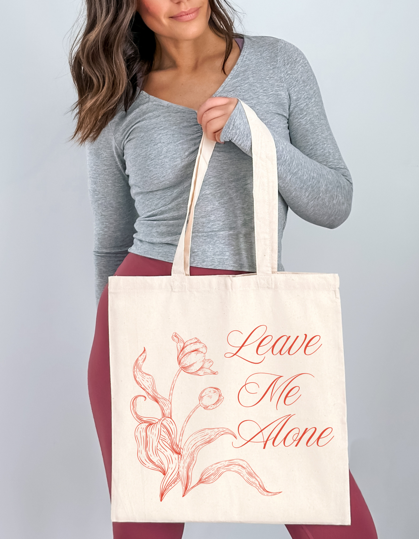 "Leave Me Alone" Tote