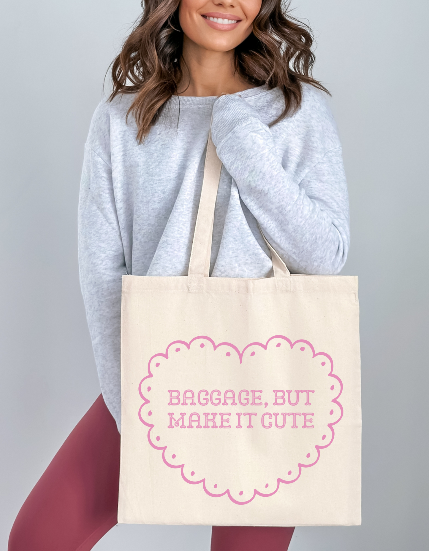 Baggage But Make It Cute Tote