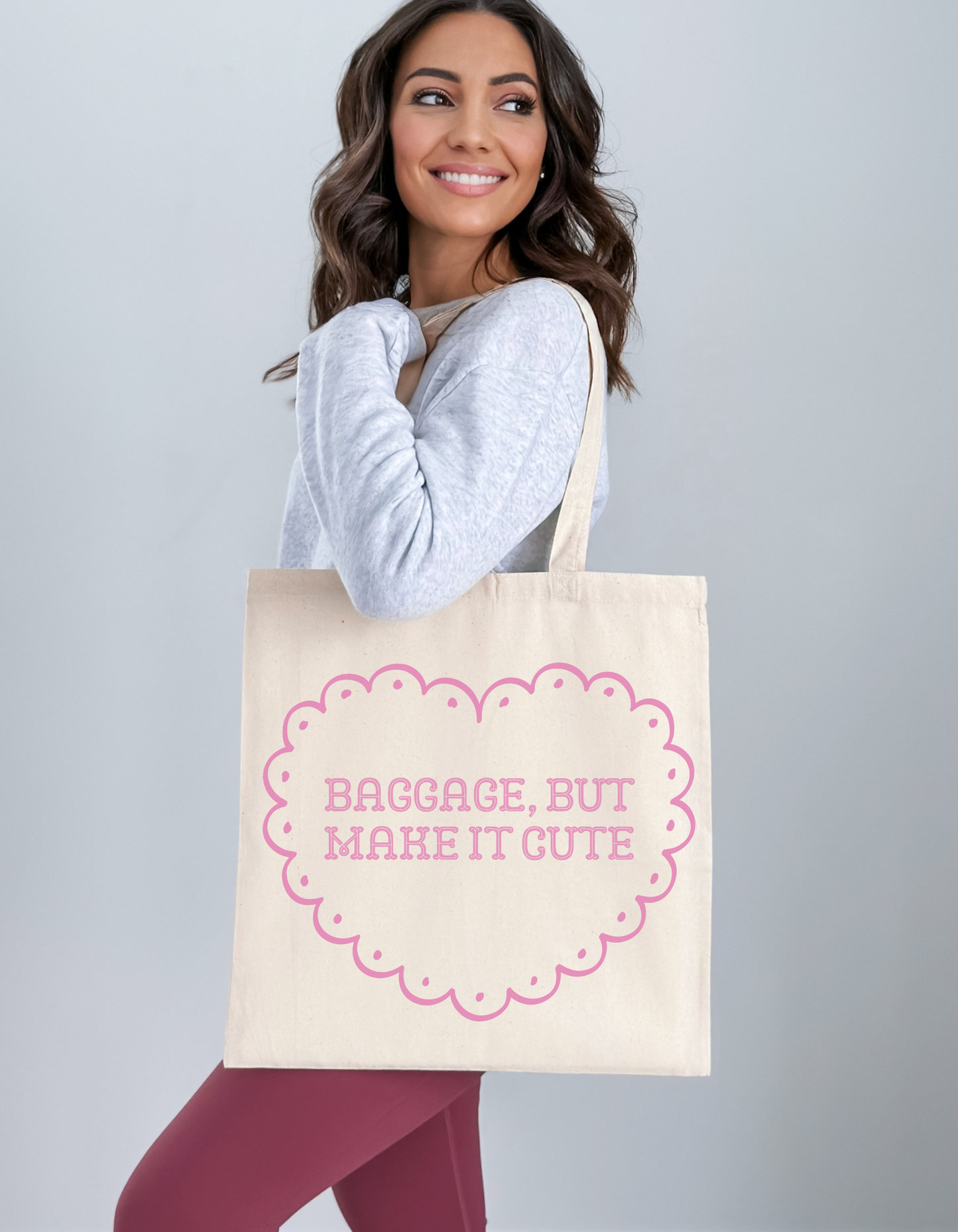 Baggage But Make It Cute Tote