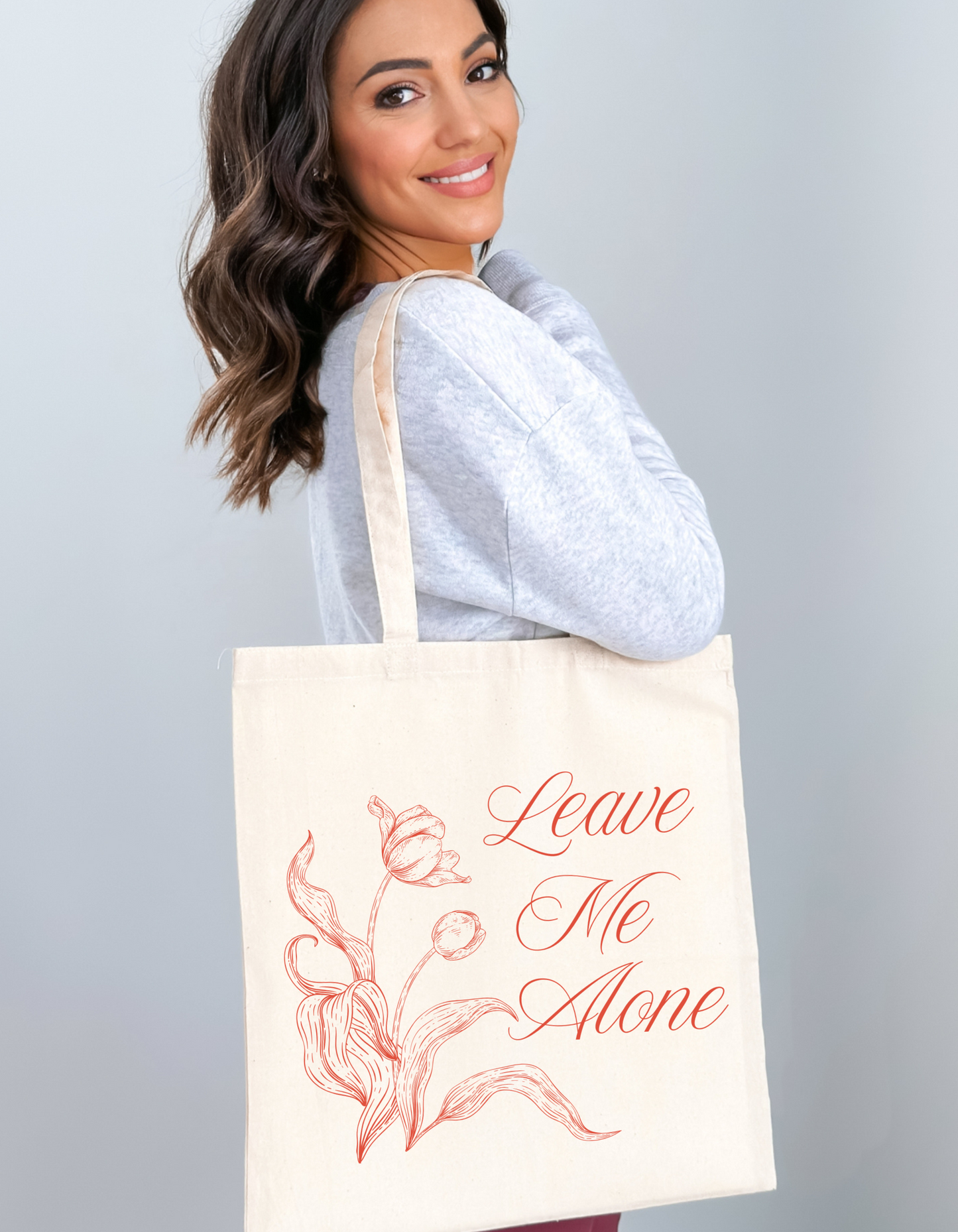 "Leave Me Alone" Tote