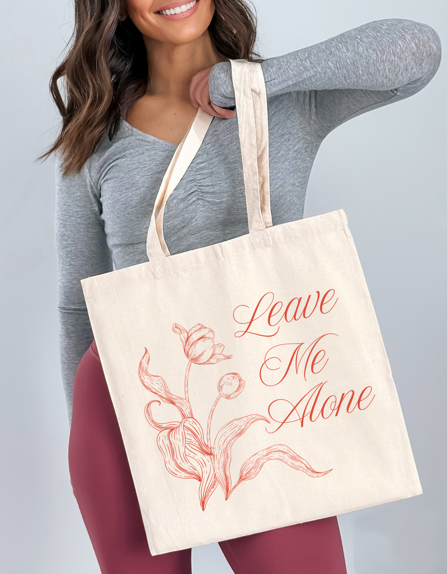 "Leave Me Alone" Tote