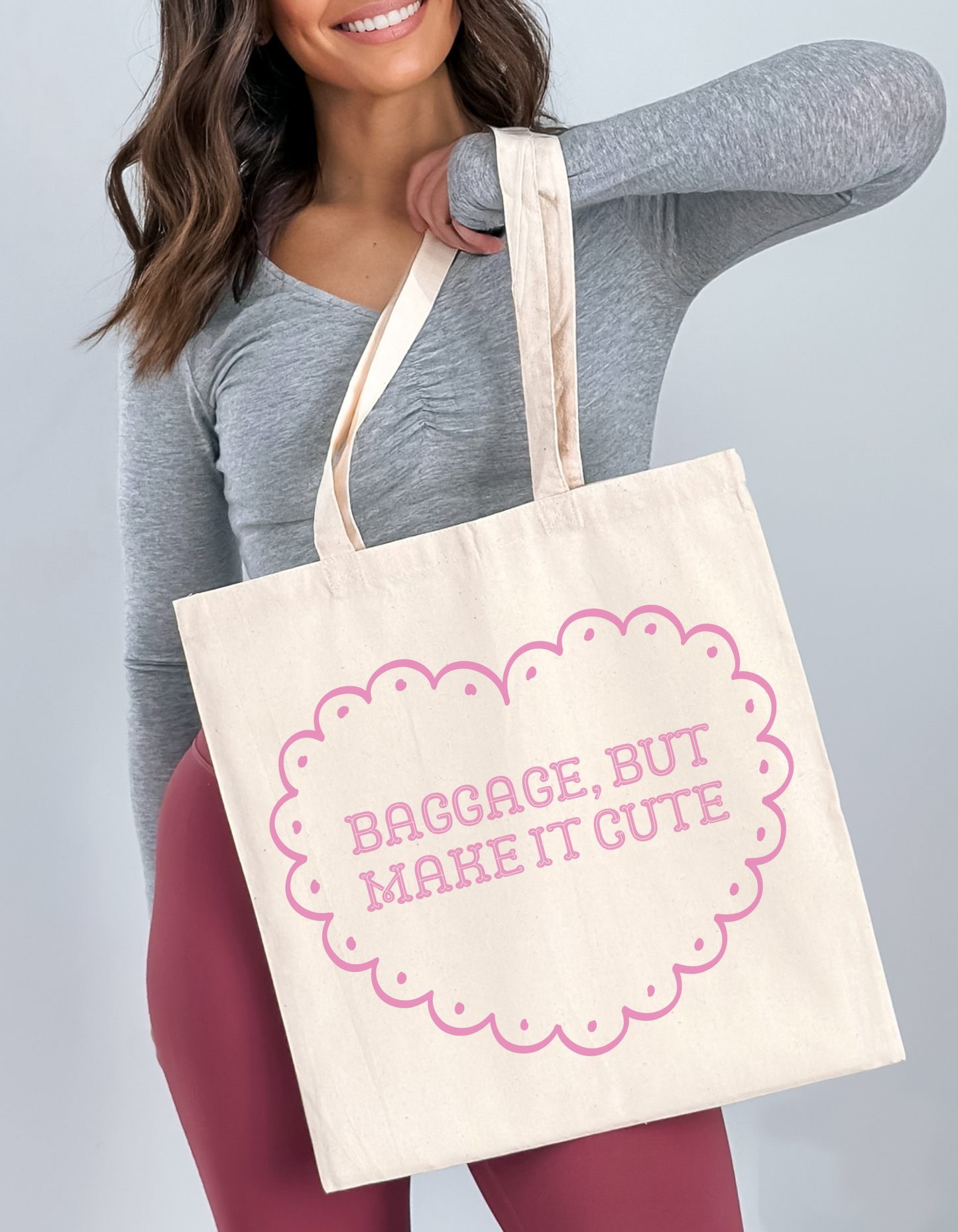 Baggage But Make It Cute Tote