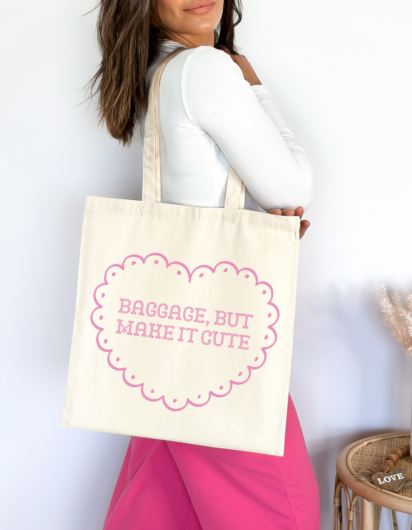 Baggage But Make It Cute Tote